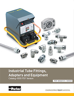 Parker Industrial Tube Fittings, Adapters and Equipment