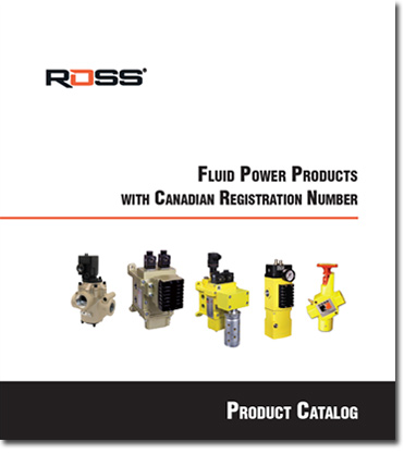 ROSS® Fluid Power Products with Canadian Registration Number